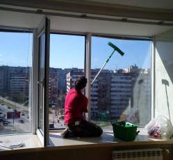 Мытье окон в однокомнатной квартире Подпорожье